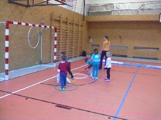 Cvičení dětí únor 2015
